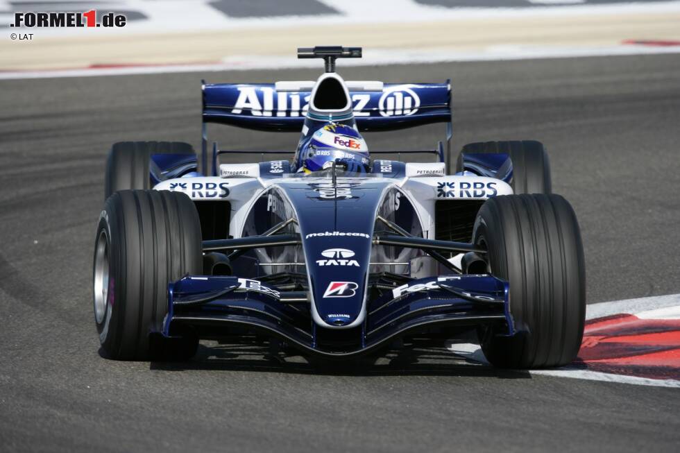 Foto zur News: ... denn 2006 steckt im FW28 ein Cosworth-Motor. Rookie Nico Rosberg fährt gleich bei seinem Debüt in Bahrain die schnellste Rennrunde.