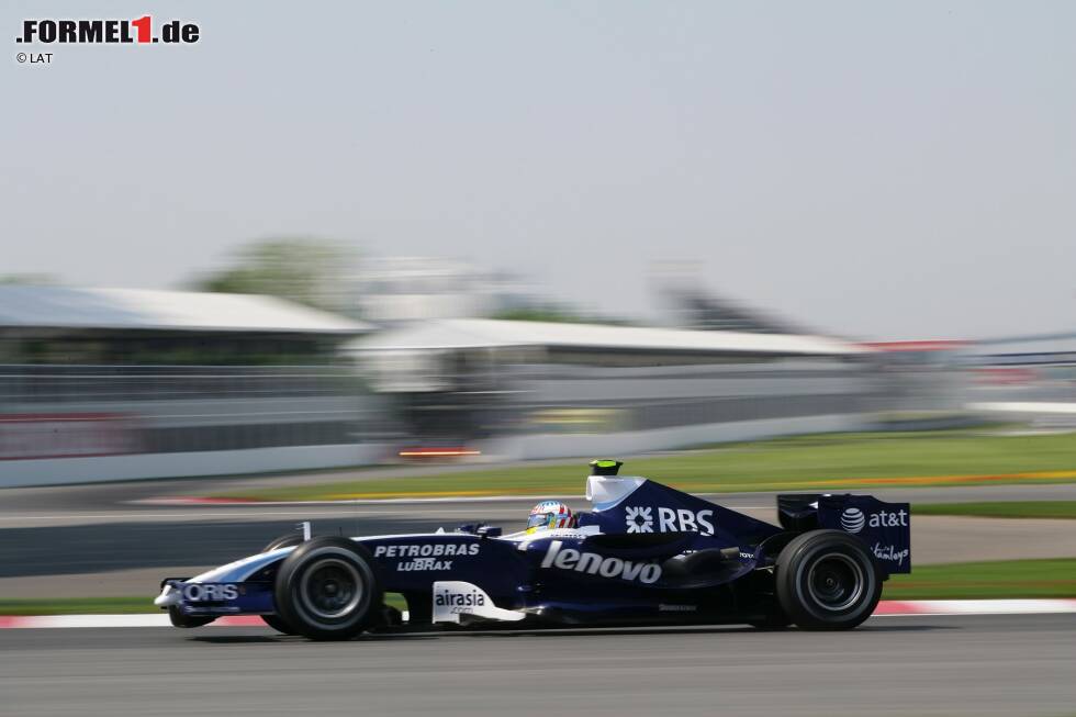 Foto zur News: 2007 bestreitet Alexander Wurz seine letzte Saison in der Formel 1. Im Schatten von Nico Rosberg gelingt ihm beim Grand Prix von Kanada im FW29 ebenso überraschend wie glücklich ein Podestplatz.