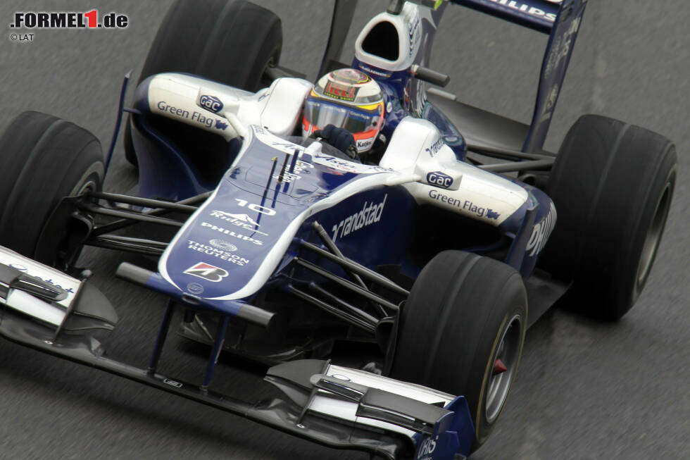 Foto zur News: Der FW32 von 2010. Williams steckt weiterhin in der Krise.