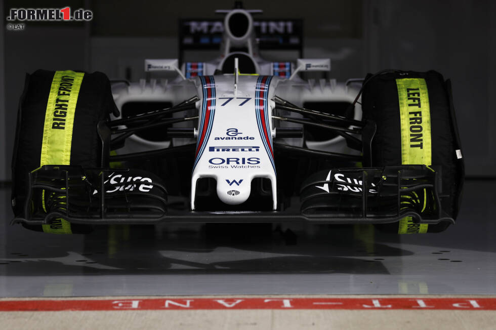 Foto zur News: ... und der FW38 von 2016 stehen ganz im Zeichen des Martini-Brandings.