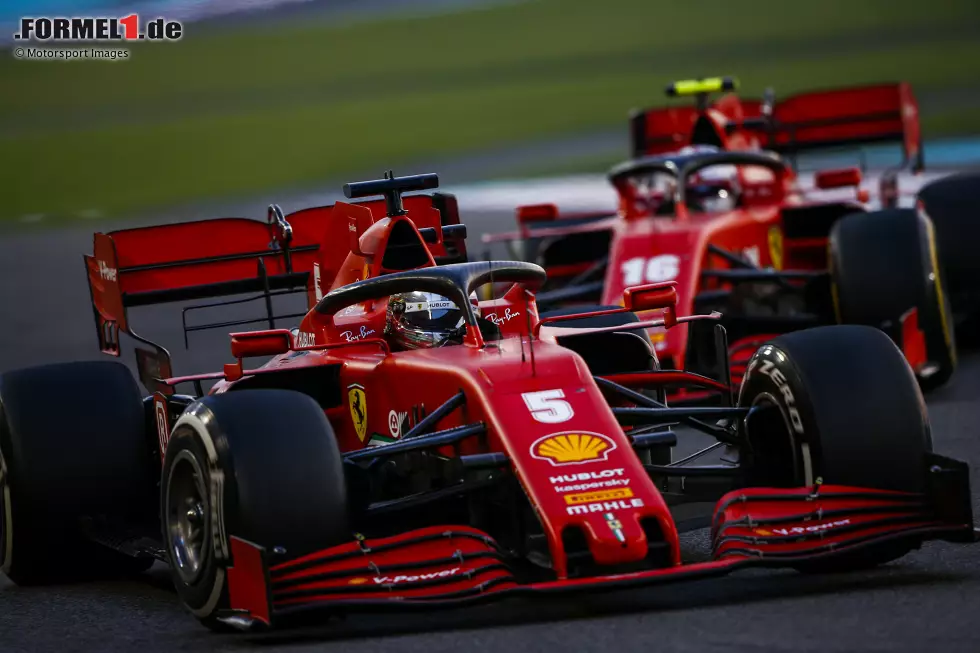 Foto zur News: Sebastian Vettel (3): Auch hier war sich die Redaktion nicht ganz einig. Im Qualifying zwar wieder langsamer als Leclerc, dafür in der Anfangsphase des Rennens etwas schneller. Dann Pech mit dem Safety-Car gehabt. Sicher kein Glanzpunkt zum Abschied von Ferrari, aber ohne das Safety-Car hätte mehr drin sein können.