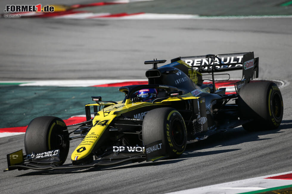 Fotostrecke: Fernando Alonso testet den Renault R.S.20 ...