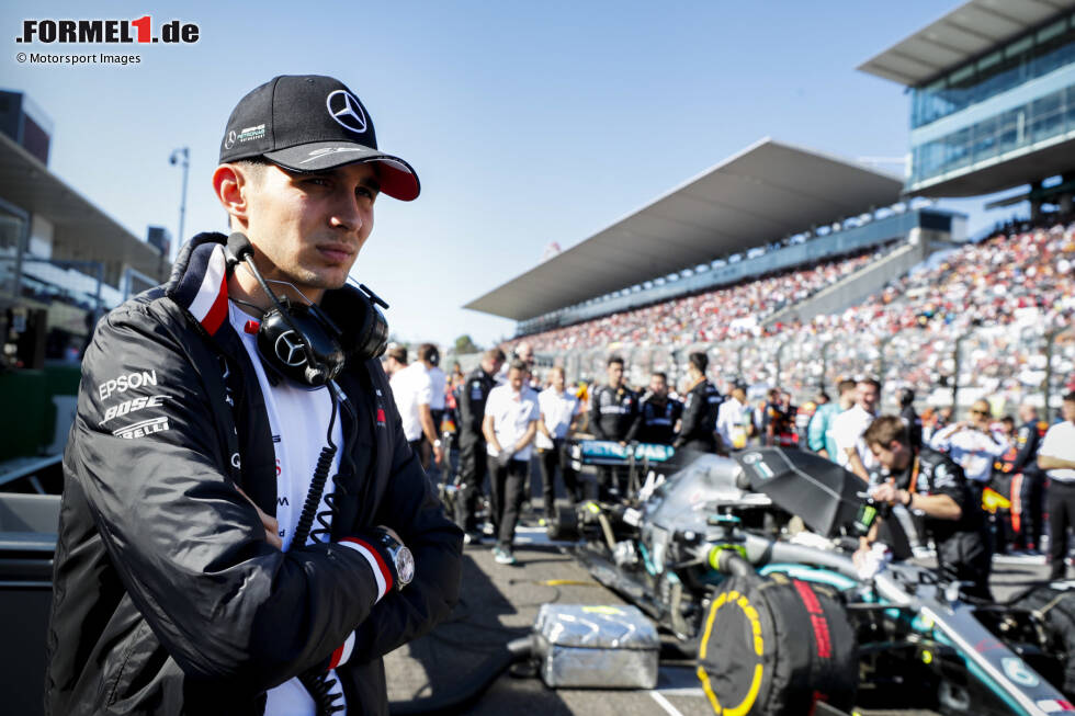 Foto zur News: ... weil er für 2019 kein Stammcockpit mehr kriegt. Sein Platz bei (im inzwischen umbenannten Team) Racing Point übernimmt Lance Stroll. Mercedes-Junior Ocon macht daher den Schritt zurück und wird wieder Testfahrer bei Silber.