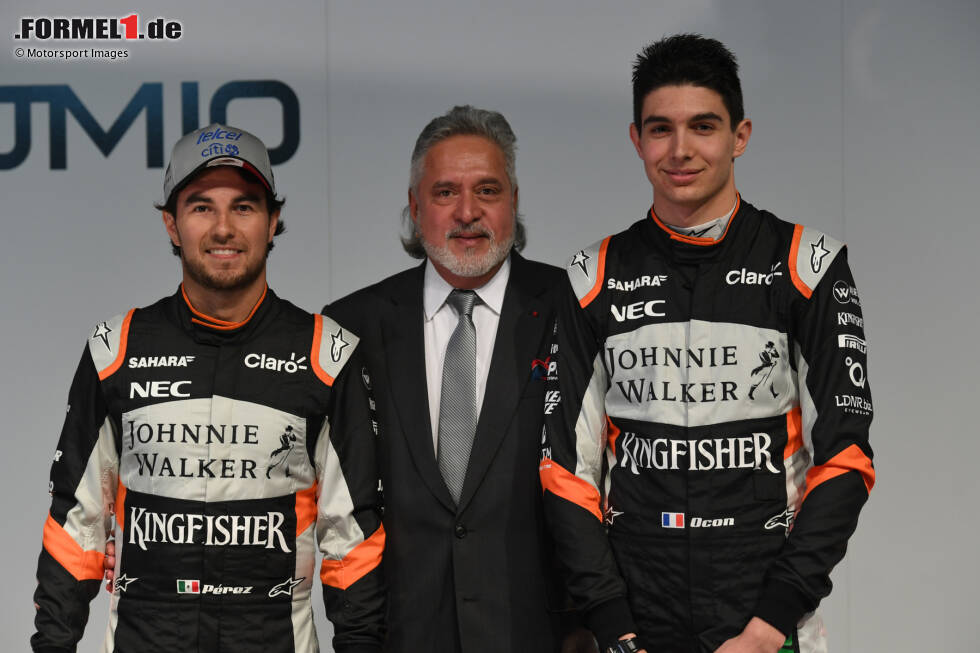 Foto zur News: ... winkt ihm 2017 die Beförderung zu Force India, wo er den Platz neben Sergio Perez bekommt - als Mercedes-Junior in einem Mercedes-Kundenteam.