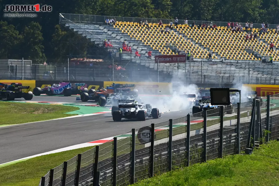 Foto zur News: Die weiteren größeren Zwischenfälle im Toskana-Grand-Prix betrafen ...