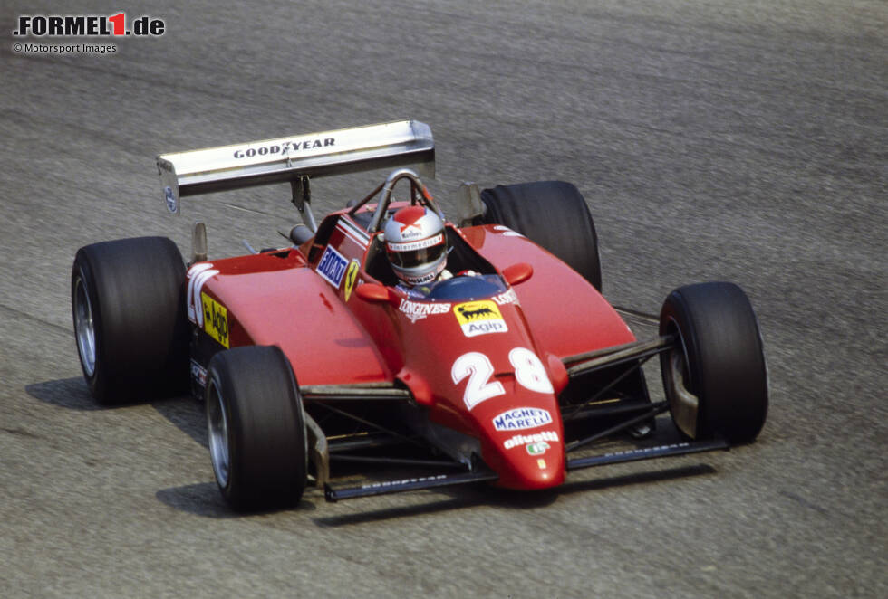 Foto zur News: Top: Mario Andretti. Er ist 1982 schon raus aus der Formel 1, doch Ferrari braucht ihn als Ersatz für den verletzten Didier Pironi. Andretti holt in Monza sensationell die Pole-Position und wird Dritter im Rennen, was Ferrari zum WM-Titel verhilft.