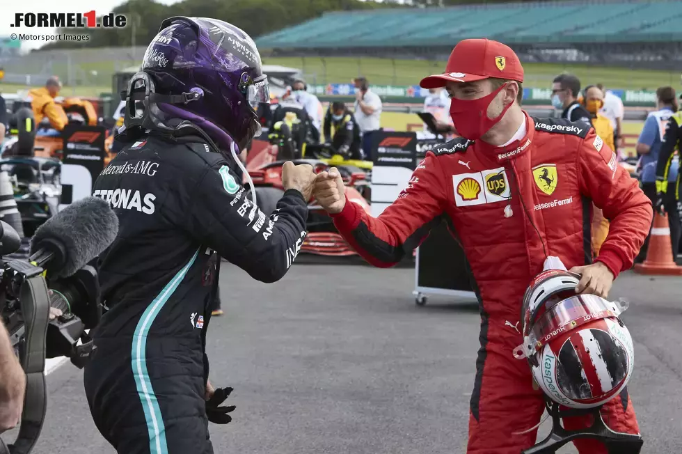 Foto zur News: Charles Leclerc: &quot;Es ist unglaublich, was er in der Formel 1 erreicht hat. Über die Jahre ist er wirklich extrem konstant unterwegs gewesen. Große Gratulation dazu.&quot;