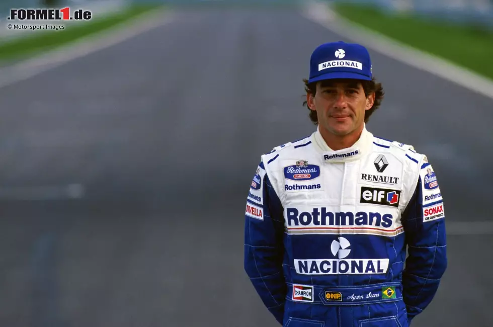 Foto zur News: Williams-Fahrer Senna verunglückt beim San-Marino-Grand-Prix 1994 in Imola tödlich, ...