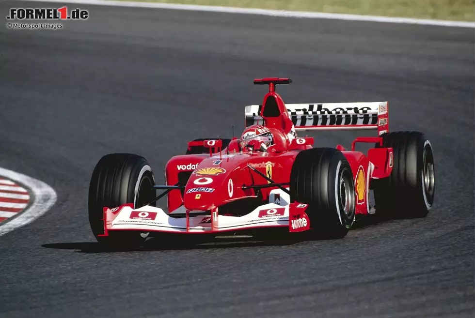 Foto zur News: ... verlässt Benetton nach viereinhalb Jahren mit 19 Siegen in Richtung Ferrari. Dort fährt er zwischen 2000 und 2004 fünf Mal in Folge zum Formel-1-WM-Titel, was Hamilton ...