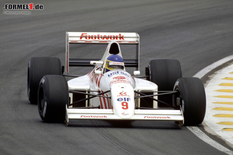 Foto zur News: #9: Michele Alboreto (Arrows): Ein neunter Platz war das höchste der Gefühle für den Italiener, der zwar mehrfach solide mitfuhr, aber die Top 6 im Rennen unterm Strich meist klar verfehlte. Von seinen Erfolgen der 1980er-Jahre war er so meilenweit entfernt.