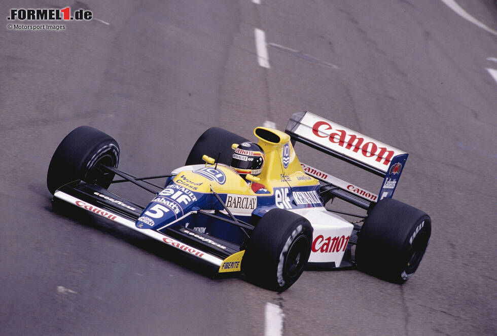 Foto zur News: #5: Thierry Boutsen (Williams): Ein erster, ein zweiter und ein dritter Platz, dazu konstante Punkteergebnisse brachten dem Belgier 1990 die sechste Position in der Fahrerwertung ein.