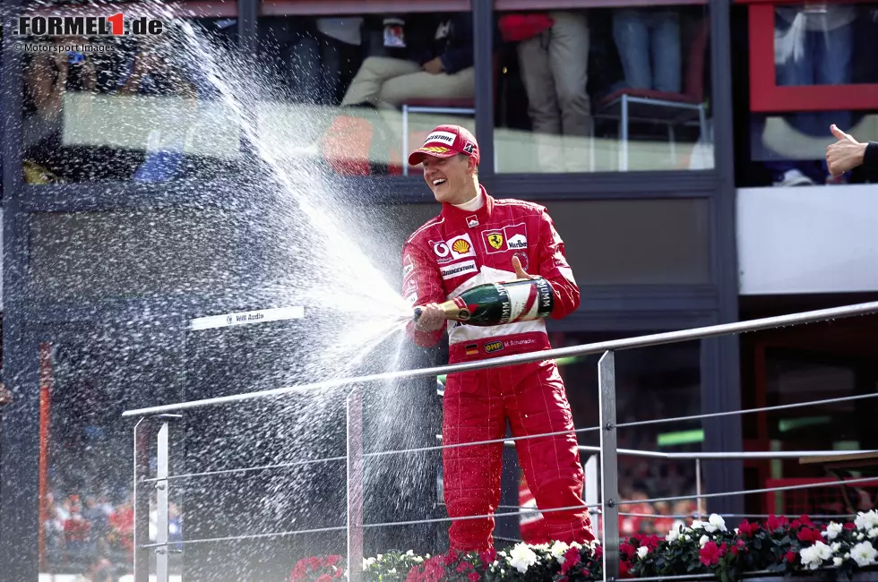 Foto zur News: 2. Michael Schumacher - 0,114 Sekunden