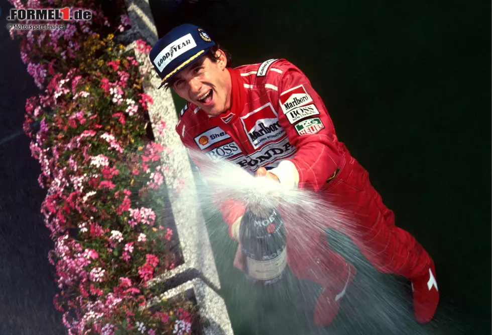 Foto zur News: 1. Ayrton Senna