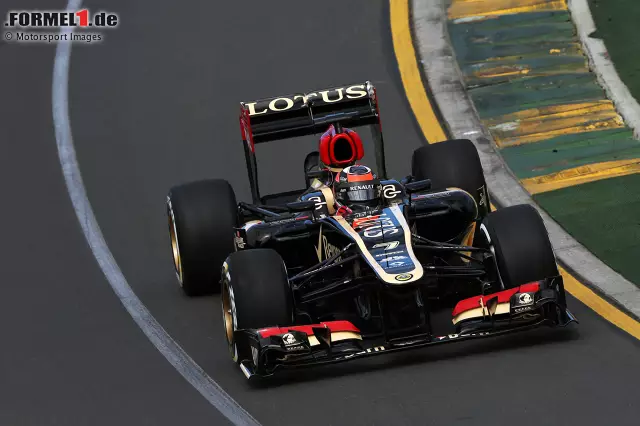 Foto zur News: 2013: Kimi Räikkönen gewinnt im Lotus E21 den Saisonauftakt beim Australien-Grand-Prix in Melbourne.