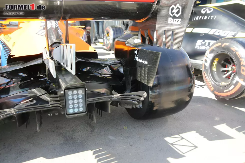 Foto zur News: McLaren MCL35: Diffusor