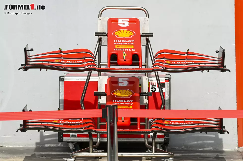 Foto zur News: Ferrari SF1000: Frontflügel