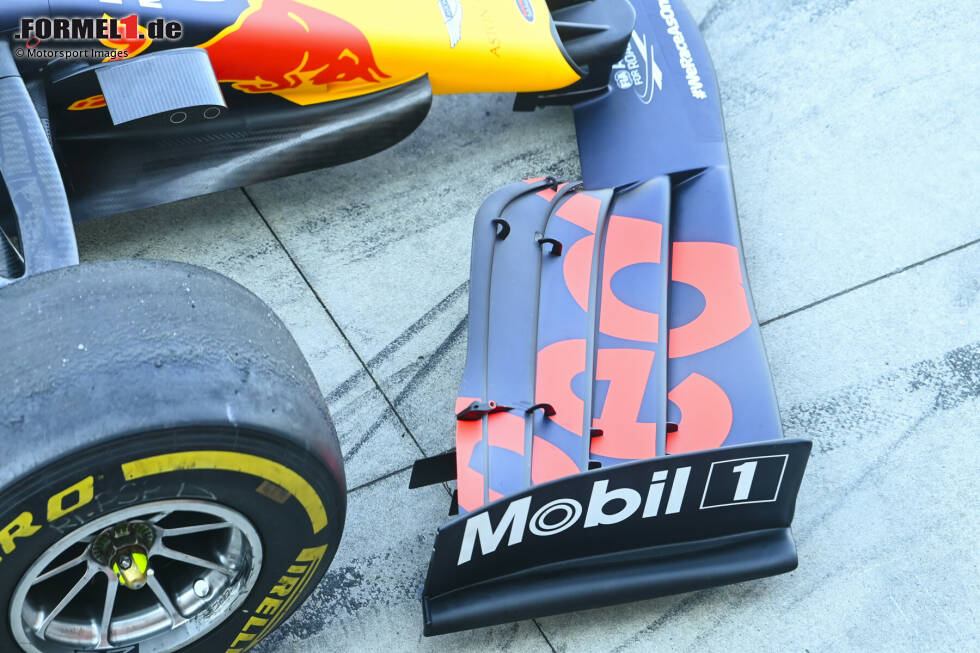 Foto zur News: Red Bull RB16: Frontflügel