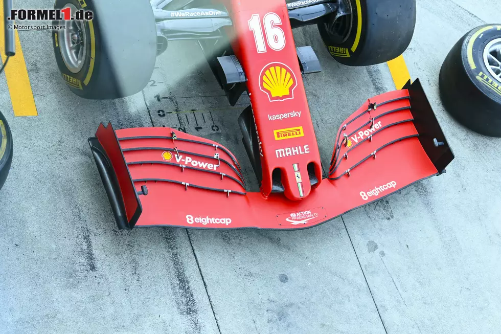 Foto zur News: Ferrari SF1000: Frontflügel