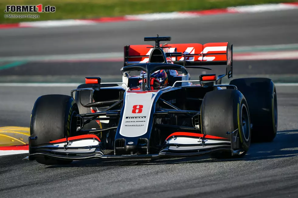 Foto zur News: Haas 2020: Romain Grosjean, Kevin Magnussen