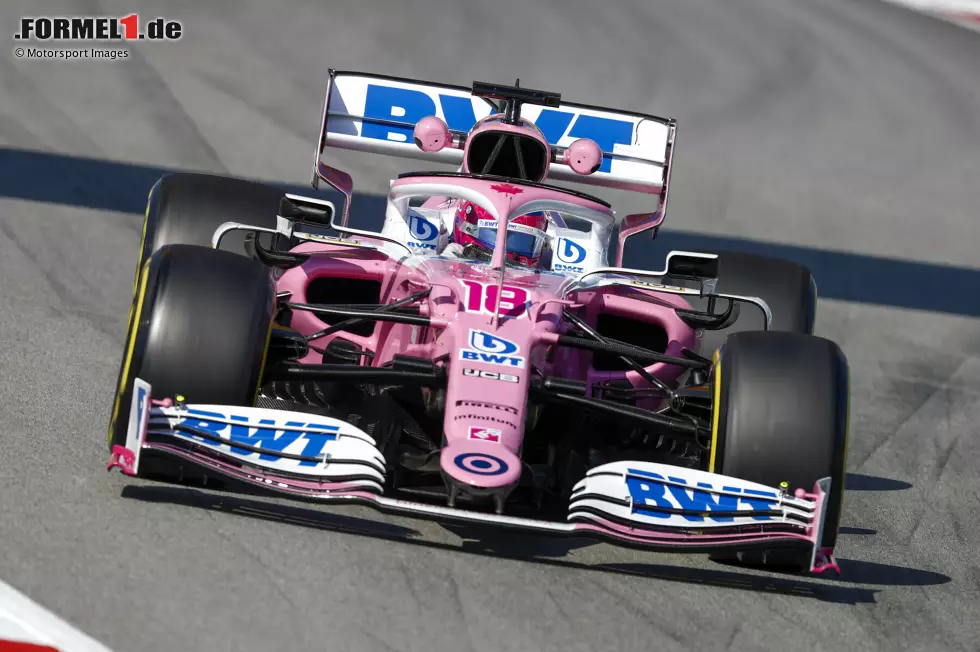 Foto zur News: Racing Point 2020: Sergio Perez, Lance Stroll