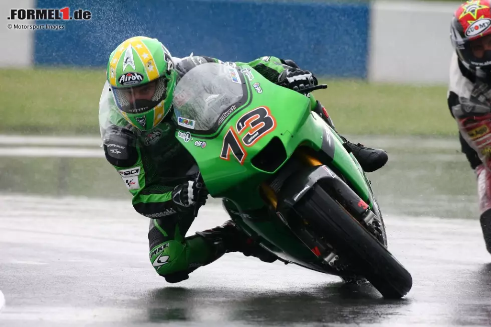 Foto zur News: Kawasaki ZX-RR (2007): Von Ende 2002 bis 2008 war Kawasaki mit einem Werksteam in der MotoGP engagiert. Einer der Fahrer war der Deutsche Alex Hofmann. Große Erfolge gab es für Kawasaki in der Königsklasse nicht. Drei zweite und ein dritter Platz waren die besten Ergebnisse in etwas mehr als sechs Jahren.