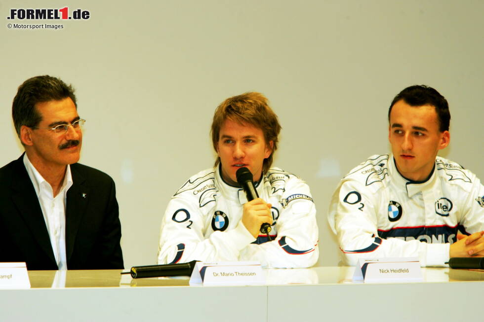 Foto zur News: Robert Kubica (2006-2008, BMW): &quot;Der kompletteste Teamkollege. Nicht so schnell wie Kimi im Rennen, nicht so schnell wie Webber im Quali. Aber als Gesamtpaket sehr gut. Was mir nicht an ihm gefallen hat und wo er sich vielleicht auch selbst im Weg gestanden ist: Er hatte immer den Verdacht, dass ich bevorzugt werde.&quot;