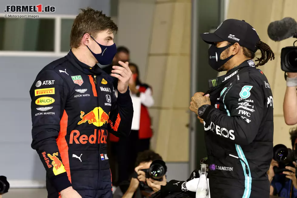 Foto zur News: Max Verstappen (2): Eine fehlerfreie Leistung, aber für eine 1 war uns das ein bisschen zu wenig. Galt nach den Trainings noch als kleiner Favorit auf die Pole, konnte das im Qualifying aber nicht umsetzen und landete hinter beiden Mercedes-Fahrern. Danach ein unauffälliges Rennen, konnte Hamilton vorne nie unter Druck setzen.