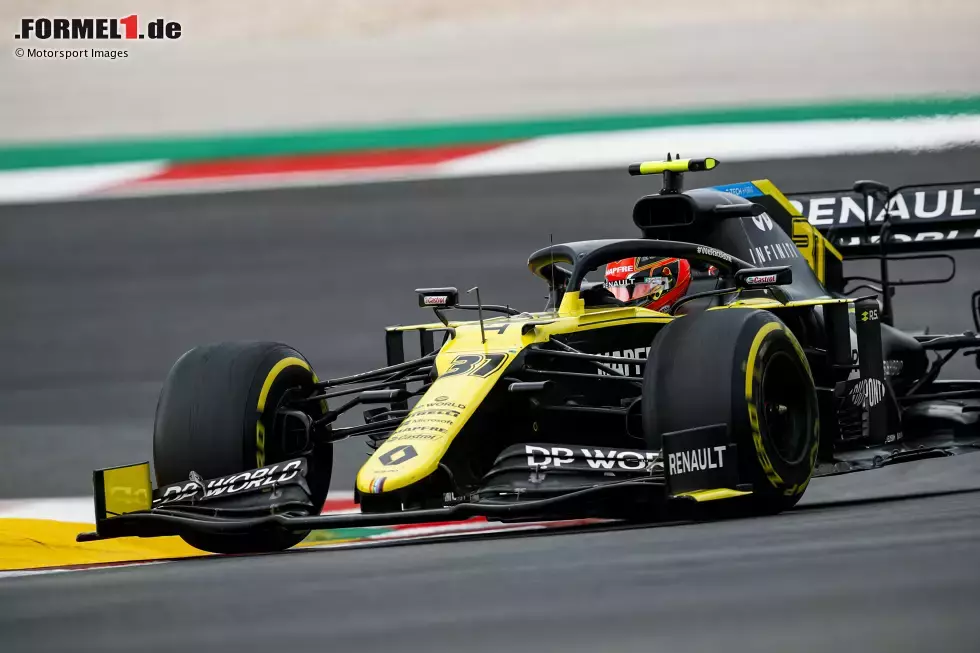 Foto zur News: Esteban Ocon (3): Zur Abwechslung einmal der bessere der beiden Renault-Piloten - zumindest im Rennen. Im Qualifying erneut langsamer als Ricciardo, am Sonntag den Spieß mit einer anderen Strategie dann umgedreht. Für eine 2 hätten wir uns aber noch ein bisschen mehr gewünscht.