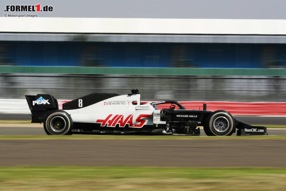 Foto zur News: Romain Grosjean (3): Wegen des starken Qualifyings hat der Franzose sich die 3 dieses Mal verdient. Startplatz 13 im Haas des Jahrgangs 2020 ist schon eine Leistung. Im Rennen ging es dann aber rückwärts, aus der guten Ausgangsposition konnte er nicht viel machen. Am Ende P16 und damit da, wo man einen Haas erwartet.