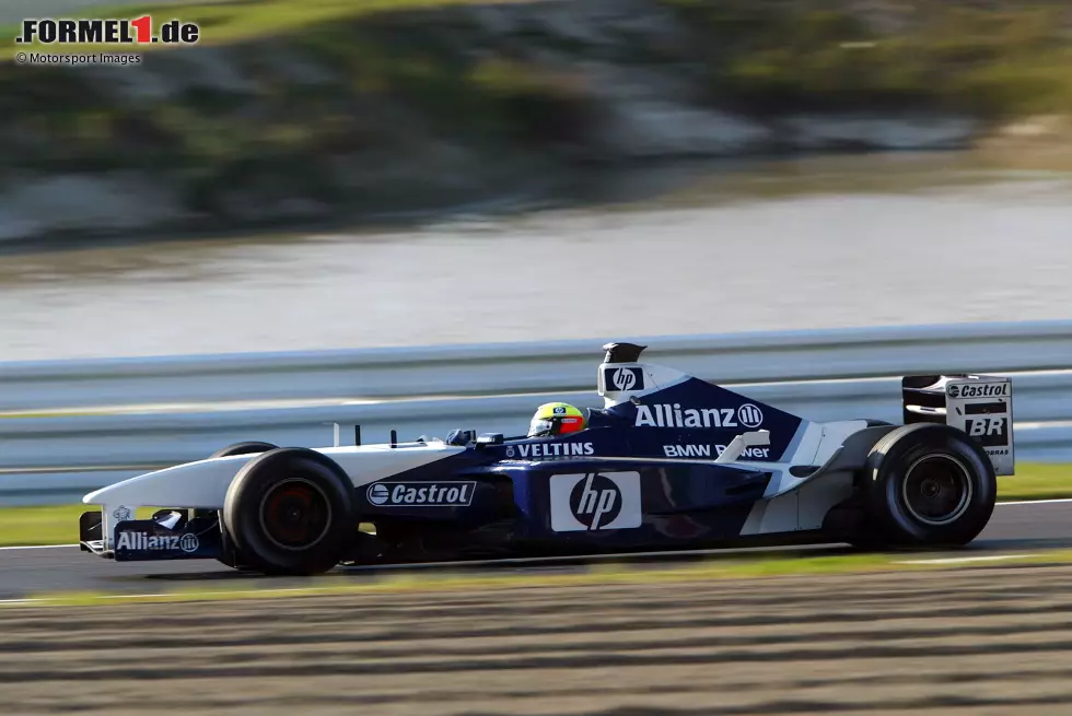 Foto zur News: 2002: Williams-BMW FW24
WM-Ergebnis: 4. mit 1 Sieg und 42 Punkten