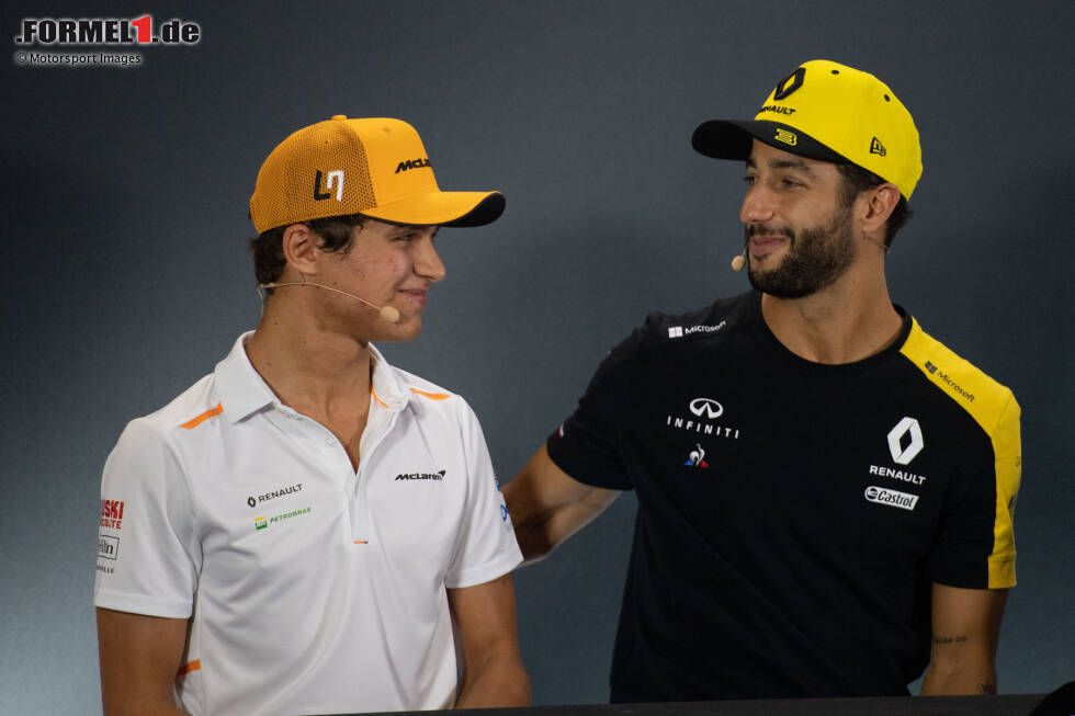 Foto zur News: Am 14. Mai 2020 wird bekannt: Ricciardo verweigert eine Renault-Vertragsverlängerung. Er wechselt 2021 zu McLaren, nimmt dort den Platz von Carlos Sainz ein und wird Teamkollege von Lando Norris. Das britische Team setzt große Hoffnungen in den Grand-Prix-Sieger. &quot;Ein weiterer Schritt vorwärts&quot;, meint Zak Brown.