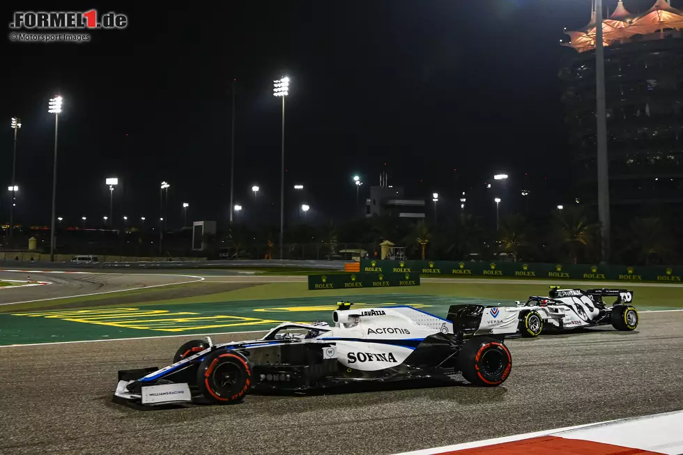 Foto zur News: Nicholas Latifi (3): Ja, im Qualifying hätte er Aitken eigentlich klarer schlagen müssen. Im Rennen war es dafür bis zu seinem unverschuldeten Ausfall wieder eine ordentliche Leistung. Lag zu diesem Zeitpunkt hinter Vettel und Gasly und wäre damit wohl etwas außerhalb der Top 10 gelandet. Im Williams eine befriedigende Leistung.