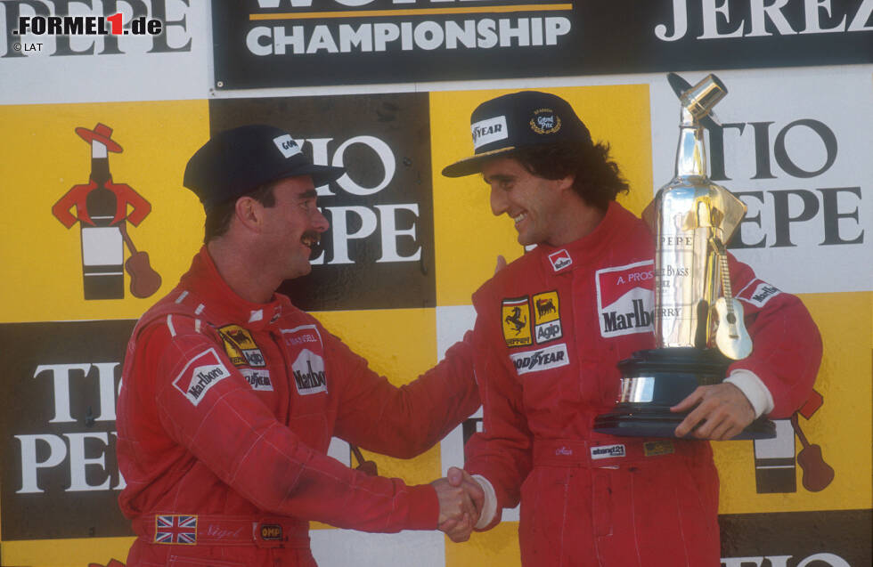 Foto zur News: Alain Prost zu Ferrari (1990): Es ist eher eine Flucht vor Ayrton Senna, als Prost nach der Saison 1989 als amtierender Weltmeister von McLaren zu Ferrari wechselt. Und im ersten Jahr läuft es dort für ihn auch nicht so schlecht, immerhin kämpft er mit Senna bis kurz vor Saisonende um den WM-Titel. Aber dann ...