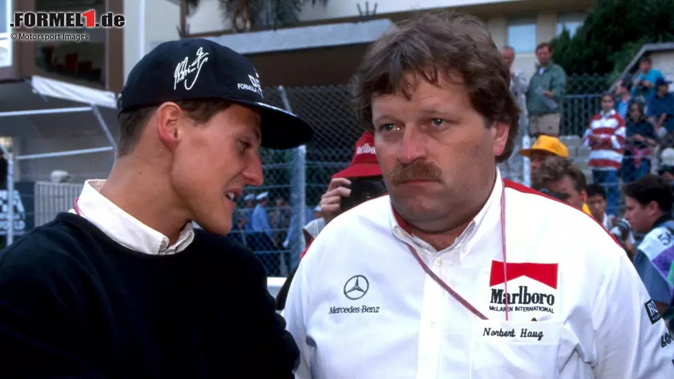 Foto zur News: Über die Transfersituation Ende 1995: &quot;Mein Herz schlug für Ferrari. Er wollte eher zu McLaren. Das war das Siegerauto. Alle wollten eigentlich McLaren fahren. Es gab Gespräche. Das Gespräch mit Ron Dennis habe ich geführt. Aber ich wollte Michael mit aller Gewalt zu Ferrari bringen.&quot;