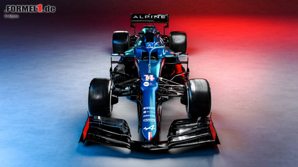 Foto zur News: Der neue Alpine A521 ist da! Hier die ersten Fotos des neuen Formel-1-Autos von Fernando Alonso und Esteban Ocon ansehen - und mehr über den 2021er-Rennwagen erfahren!