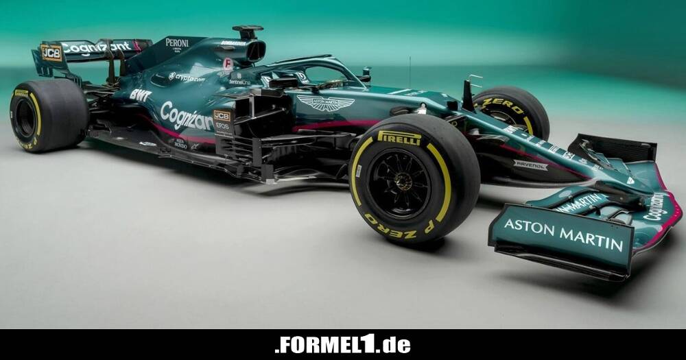 Fotostrecke: Formel 1 2021: Der neue Aston Martin AMR21 von Sebastian Vettel in Bildern - Foto 3/9