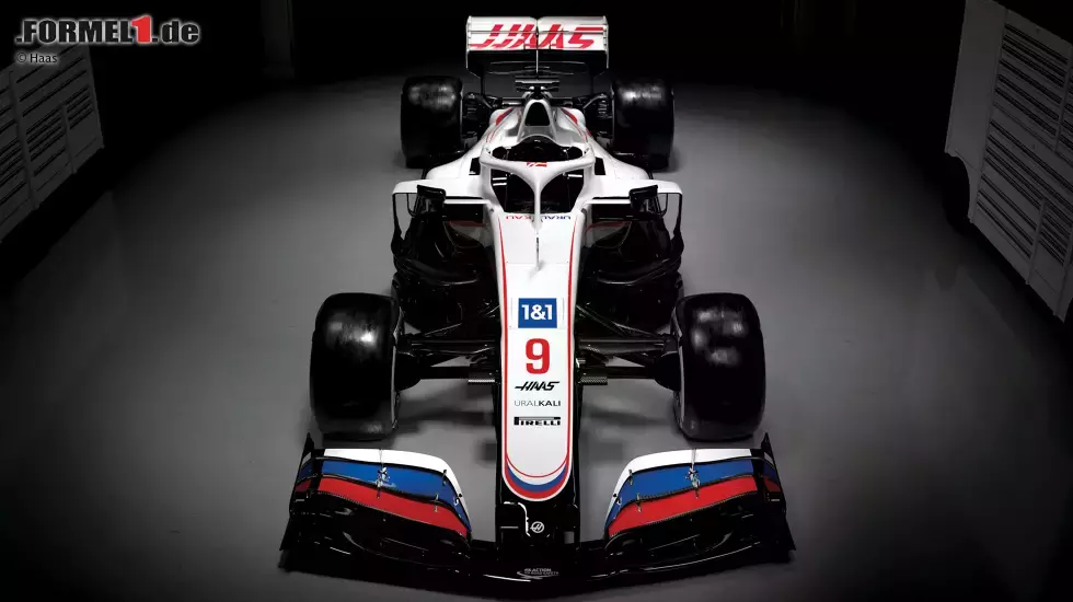 Foto zur News: Haas VF-21 (nur Farbdesign)