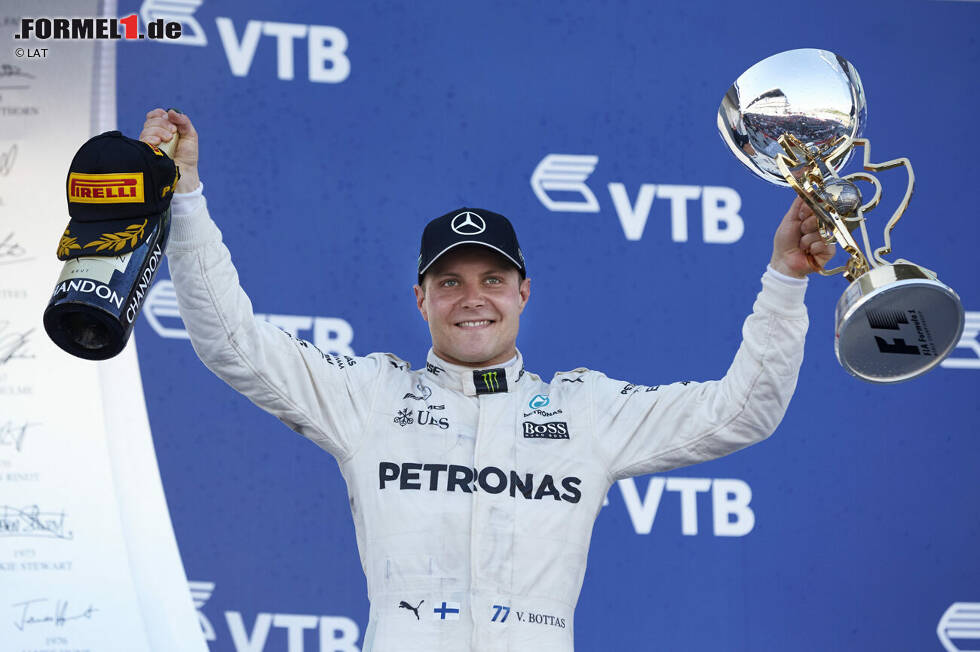 Foto zur News: 9. Valtteri Bottas (Mercedes) beim Großen Preis von Russland 2017