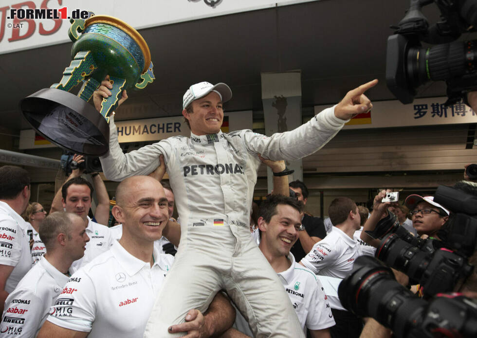 Foto zur News: 13. Nico Rosberg (Mercedes) beim Großen Preis von China 2012