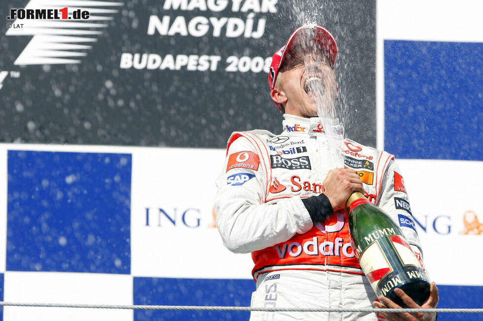 Foto zur News: 16. Heikki Kovalainen (McLaren) beim Großen Preis von Ungarn 2008