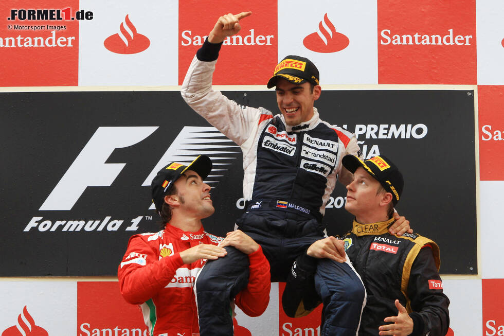 Foto zur News: 12. Pastor Maldonado (Williams) beim Großen Preis von Spanien 2012