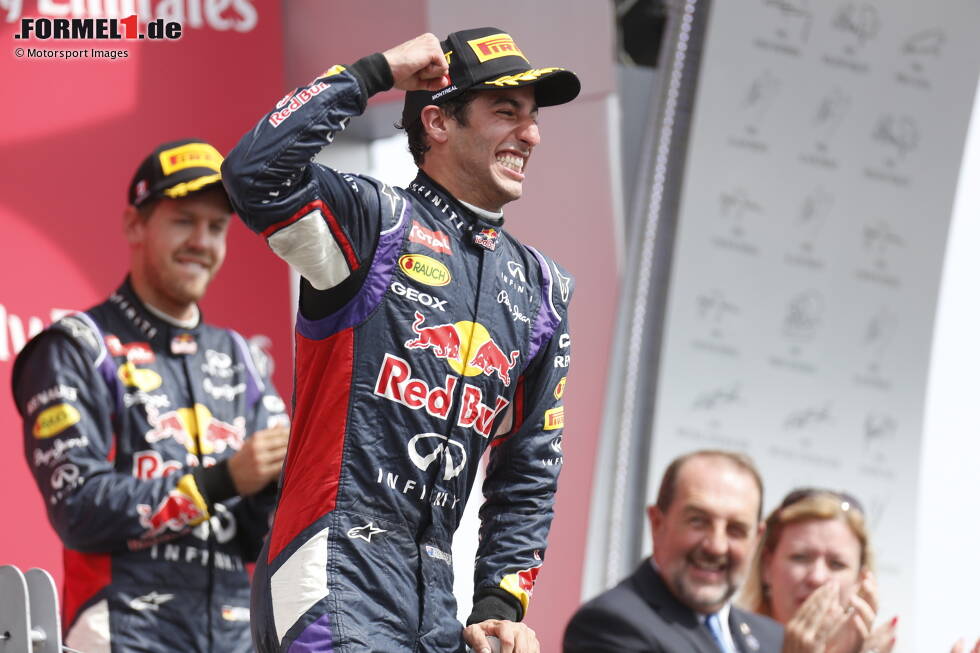 Foto zur News: 11. Daniel Ricciardo (Red Bull) beim Großen Preis von Kanada 2014