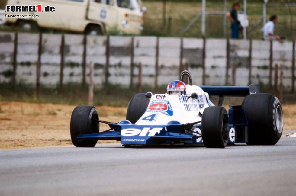 Foto zur News: Patrick Depailler ist 1978 beim Südafrika-Grand-Prix in Kyalami der Mann der Stunde in der Formel 1, bis ihm 15 Runden vor Schluss ein Benzindruck-Fehler einen Strich durch die Rechnung macht und ...