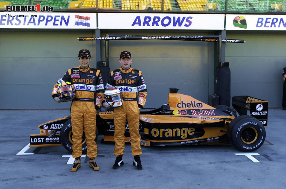 Foto zur News: #7 Enrique Bernoldi - 2 Runden (Australien 2001): Neben Kimi Räikkönen, Fernando Alonso und Juan Pablo Montoya ist der Brasilianer im Nachhinein betrachtet immer nur &quot;der andere&quot;, der in Melbourne 2001 sein Debüt gegeben hat. Er bestreitet die Saison für Arrows an der Seite von Jos Verstappen.