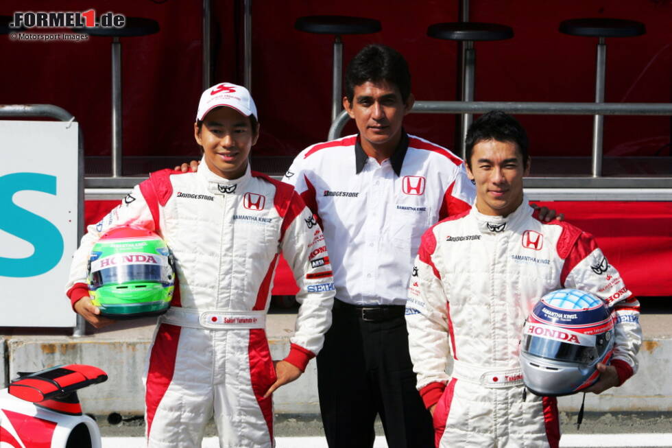 Foto zur News: #4 Sakon Yamamoto - 1 Runde (Deutschland 2006): Der Japaner ist nach Yuji Ide und Franck Montagny bereits der dritte Pilot im zweiten Auto von Neuling Super Aguri und gibt in Hockenheim sein Debüt. Im Qualifying ist er mehr als zweieinhalb Sekunden langsamer als der Vorletzte. Sein Team lässt anschließend über Nacht das Chassis tauschen.