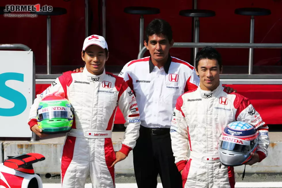 Foto zur News: #5 Sakon Yamamoto - 1 Runde (Deutschland 2006): Der Japaner ist nach Yuji Ide und Franck Montagny bereits der dritte Pilot im zweiten Auto von Neuling Super Aguri und gibt in Hockenheim sein Debüt. Im Qualifying ist er mehr als zweieinhalb Sekunden langsamer als der Vorletzte. Sein Team lässt anschließend über Nacht das Chassis tauschen.