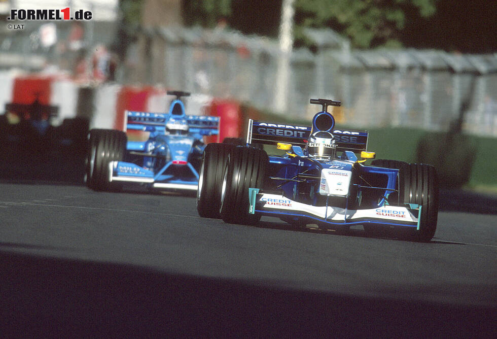 Foto zur News: 19. Kimi Räikkönen (Sauber): Platz sechs beim Großen Preis von Australien 2001 in Melbourne