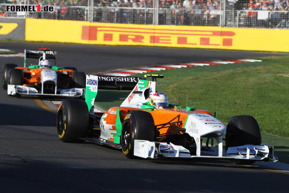 Foto zur News: 10. Paul di Resta (Force India): Platz zehn beim Großen Preis von Australien 2011 in Melbourne