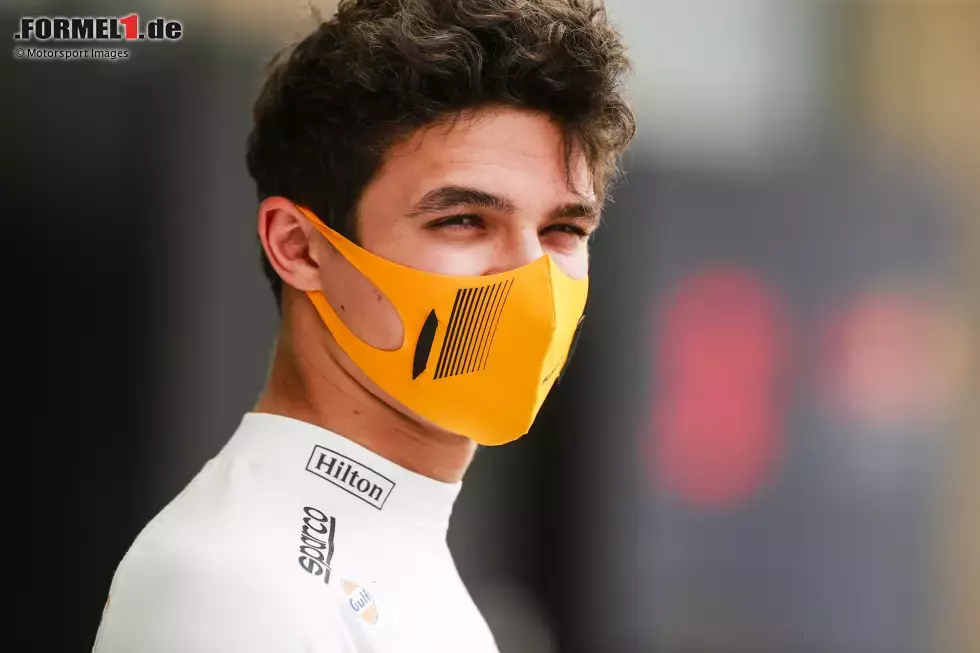 Foto zur News: Lando Norris (McLaren): 5 Punkte - Unter Gelb überholt in Spielberg (2) und doppelt Gelb missachtet in Istanbul (3)