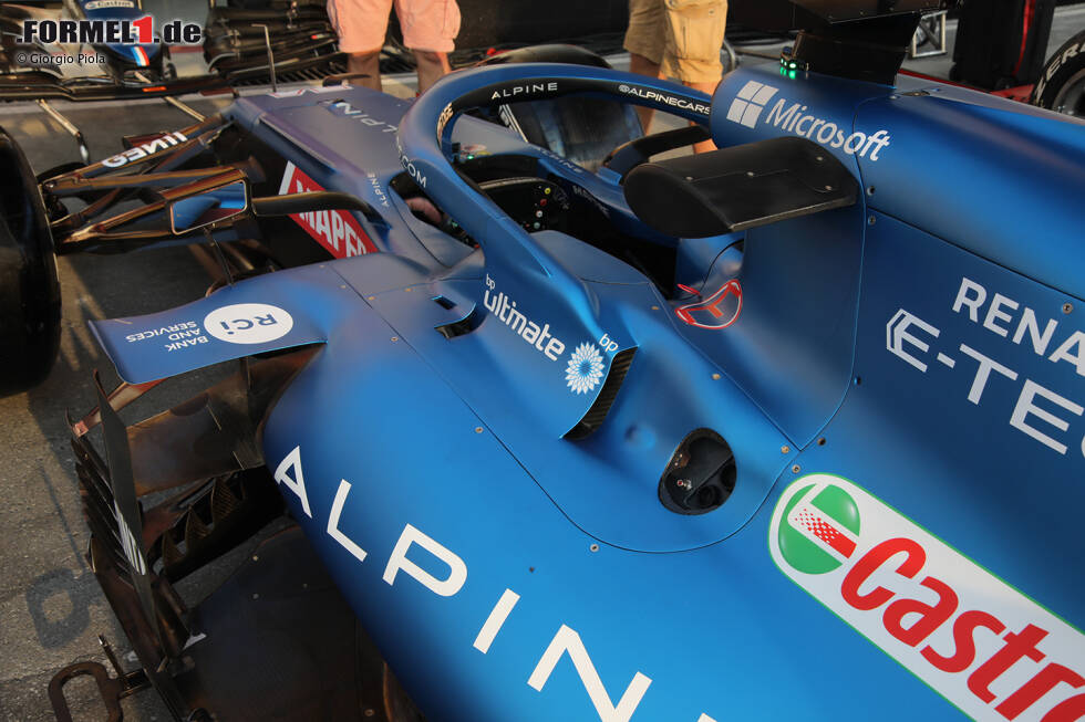 Foto zur News: Alpine A521: Kühlöffnungen